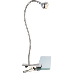 Globo Lighting Serpent 24109K lampa stołowa 1x3 W chrom-nikiel