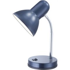 Globo Lighting Basic 2486 lampa biurkowa 1x40 W chrom-niebieska