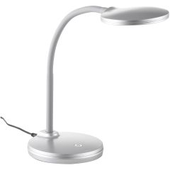 Globo Lighting Carmen 52290102 lampa biurkowa 1x4.6 W srebrna