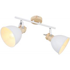 Globo Lighting Wiho 540182 lampa podsufitowa 2x40 W biały