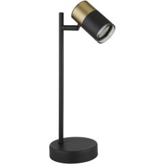 Globo Lighting Brisbon 57850T lampa biurkowa 1x5 W czarna-miedź