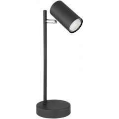 Globo Lighting Robby 57910TB lampa biurkowa 1x35 W czarna-chrom