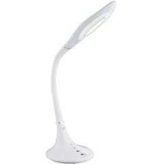 Globo Lighting Pattaya 58271 lampa biurkowa 1x10 W biała-chrom