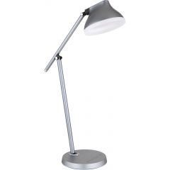 Globo Lighting Halvar 58437G lampa biurkowa 1x8 W biała-szara