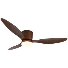 Globo Lighting Armando 03666H lampowentylator podsufitowy 1x20 W brązowa