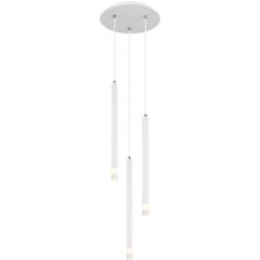 Globo Lighting Ryan 15629W3 lampa wisząca 3x4 W biała