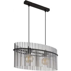Globo Lighting Gorley 15698H3 lampa wisząca 2x60 W czarna