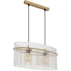 Globo Lighting Gorley 15698H3M lampa wisząca 2x60 W złota