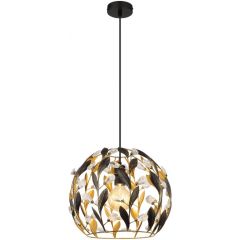 Globo Lighting Mika 15759H lampa wisząca 1x40 W czarna
