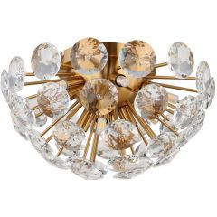 Globo Lighting Virina 16047D lampa podsufitowa x7 W złota