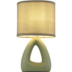Globo Lighting Triangle 21731BG lampa stołowa 1x40 W zielona