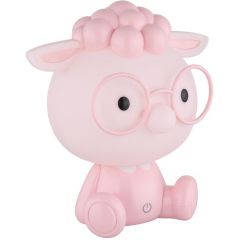 Globo Lighting Sheepy 21760P lampka nocna dziecięca 1x1 W różowa