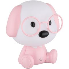 Globo Lighting Puppy 21761P lampka nocna dziecięca 1x1 W różowa