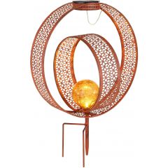 Globo Lighting Solar 33644R lampa solarna stojąca 1x0.06 W złoty