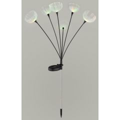 Globo Lighting Solar 36091 lampa solarna stojąca 6x0.1 W przezroczysta