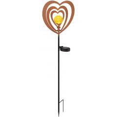 Globo Lighting Solar 36580R lampa solarna stojąca 1x0.06 W czarny-miedź