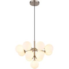 Globo Lighting Grappy 5614313N lampa wisząca powyżej 6x5 W biała-nikiel