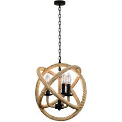 Goldlux Globo 307903 lampa wisząca 3x10 W beżowa