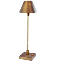 Goldlux Grena 312389 lampa stołowa 1x12 W mosiądz