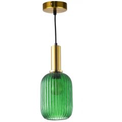 Goldlux Suffolk 317377 lampa wisząca 1x20 W zielona