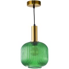 Goldlux Cumbria 317414 lampa wisząca 1x20 W zielona