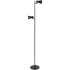 Goldlux Berg 318411 lampa stojąca 2x3.5 W czarna