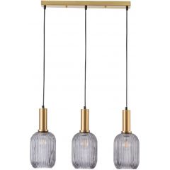 Goldlux Suffolk 318862 lampa wisząca 3x20 W szary/popielaty