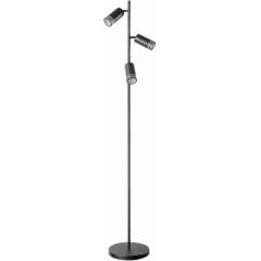 Goldlux Roma 327581 lampa stojąca 3x10 W czarna