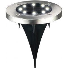Goldlux Solly 330246 lampa solarna stojąca 1x W srebrny