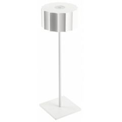 GTV Azelia LDAZELIA00DEC lampa stołowa 1x2.5 W biała