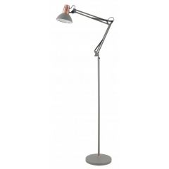 GTV Artemia LPARTFE2715DEC lampa stojąca 1x40 W aluminium-miedź