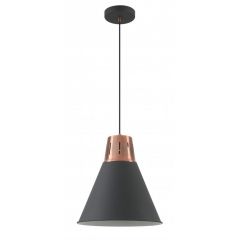 GTV Gianni OSGIANLE2711DEC lampa wisząca 1x40 W czarna-złota