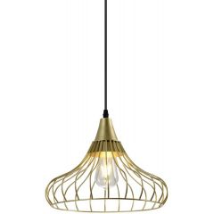 GTV Lotte OSLOT40DEC lampa wisząca 1x40 W złota