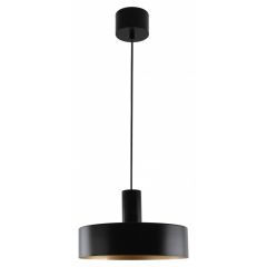 GTV Selvia II OSSELVII11DEC lampa wisząca 1x40 W czarna