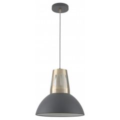 GTV Artemia OSARTLE2710DEC lampa wisząca 1x40 W czarna-złota