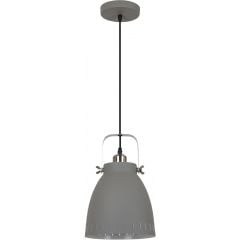 Italux Franklin MDHN8026MGRSNICK lampa wisząca 1x60 W szary/popielaty