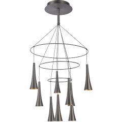 Italux Luca MD161159A lampa wisząca x45 W brązowa