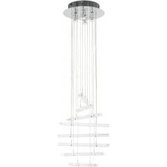 Italux Spyro MD810320A3 lampa wisząca x60 W chrom-kryształ