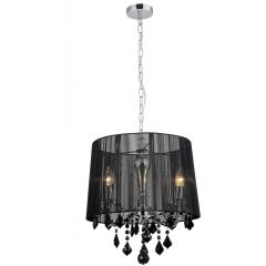 Italux Cornelia MDM25723BK lampa wisząca 3x40 W czarna