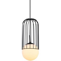 Italux Matty MDM39391BK lampa wisząca 1x40 W czarna