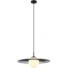 Italux Sally MDM40031BK lampa wisząca 1x40 W czarna