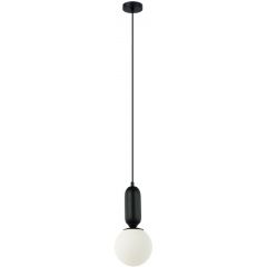 Italux Aldeva PND023401SBK lampa wisząca 1x40 W czarna