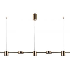 Italux Remdal PND163745COPGD4K lampa wisząca 5x30 W mosiądz Italux Remdal PND163745COPGD4K lampa wisząca 5x30 W mosiądz