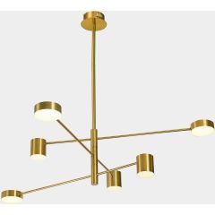 Italux Remdal PND163746COPGD4K lampa podsufitowa 6x36 W złota Italux Remdal PND163746COPGD4K lampa podsufitowa 6x36 W złota