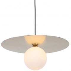 Italux Spoletto PND2019231 lampa wisząca 1x40 W złota