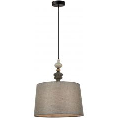 Italux Nerom PND22374BBK lampa wisząca 1x60 W czarna