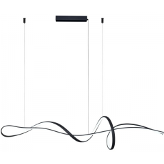 Italux Mila PND23523BK lampa wisząca 1x40 W czarna