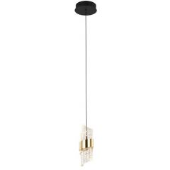 Italux Tonga PND2637418W3KBKGD lampa wisząca 1x8 W czarna