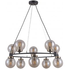 Italux Galvez PND2862210A lampa wisząca powyżej 6x5 W mosiądz