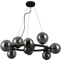 Italux Montora PND3022311 lampa wisząca powyżej 6x5 W czarna